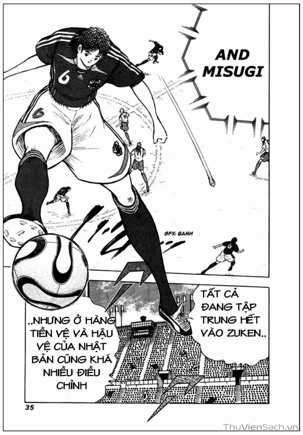 Truyện Tranh Tsubasa - Giấc Mơ Hoàng Kim trang 4