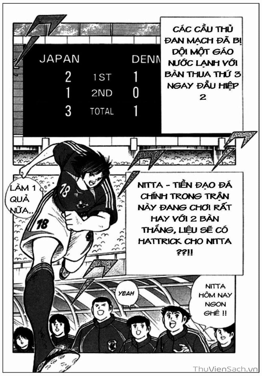 Truyện Tranh Tsubasa - Giấc Mơ Hoàng Kim trang 4