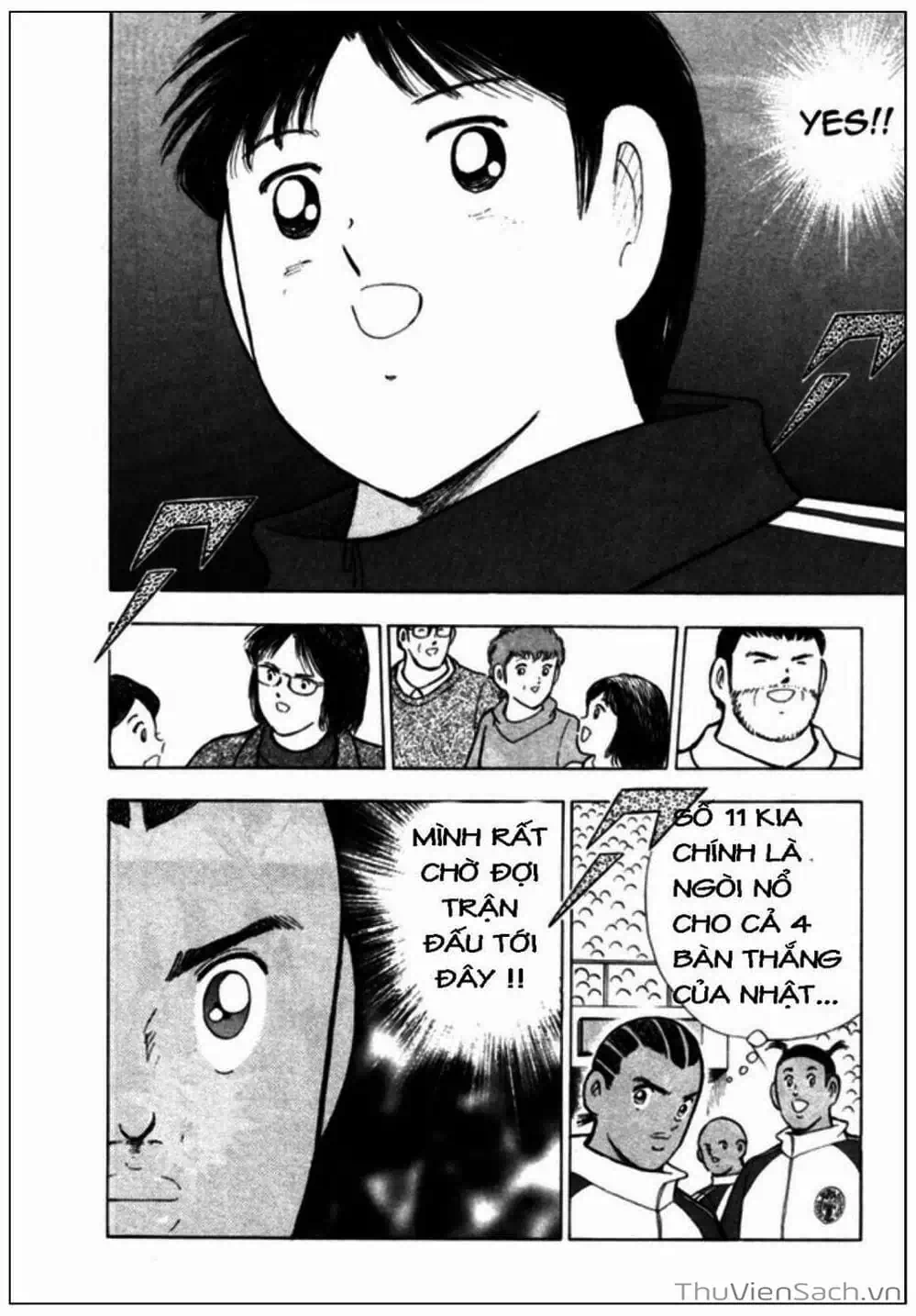 Truyện Tranh Tsubasa - Giấc Mơ Hoàng Kim trang 4