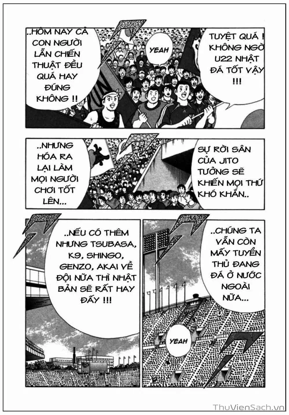 Truyện Tranh Tsubasa - Giấc Mơ Hoàng Kim trang 4