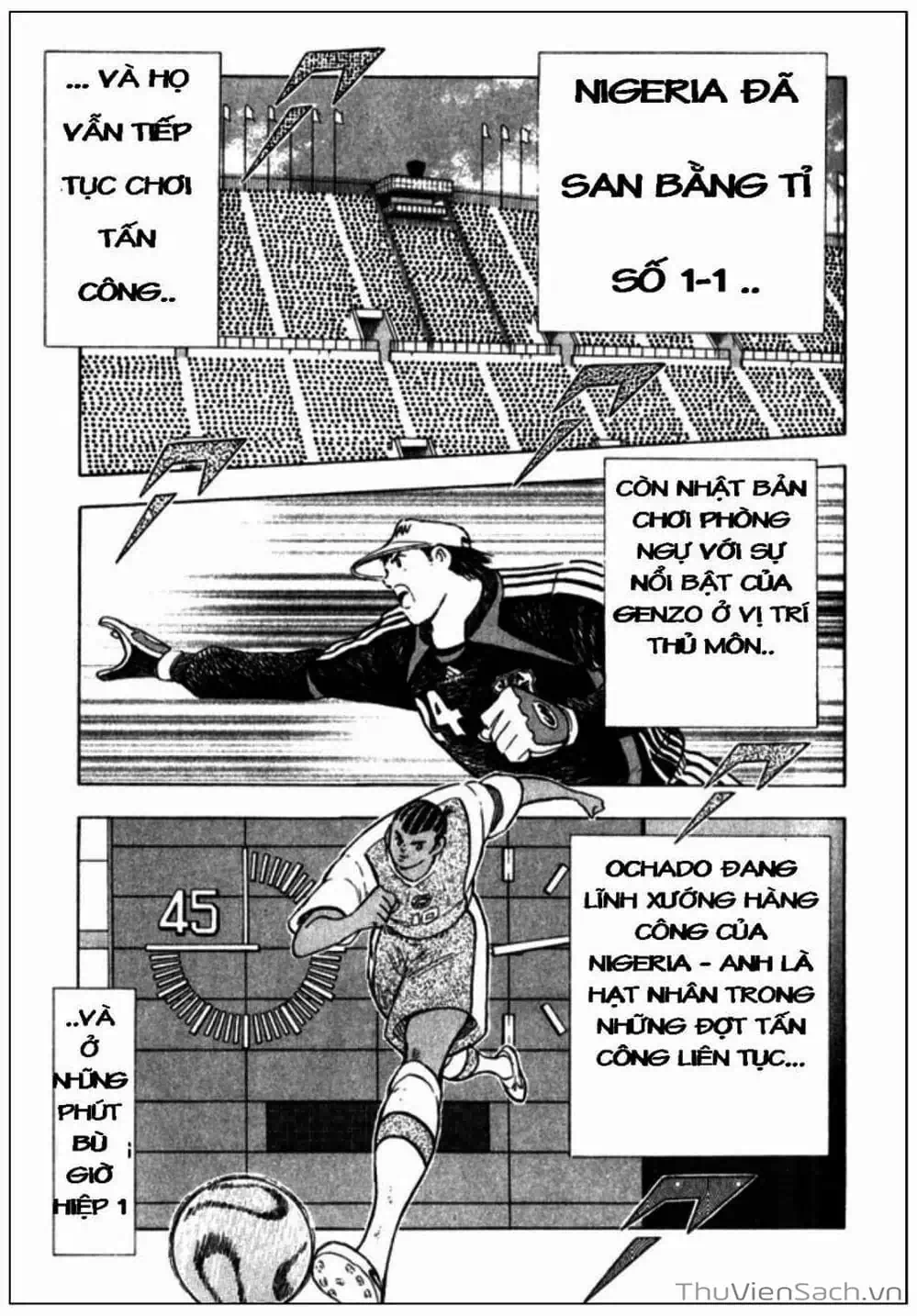 Truyện Tranh Tsubasa - Giấc Mơ Hoàng Kim trang 4