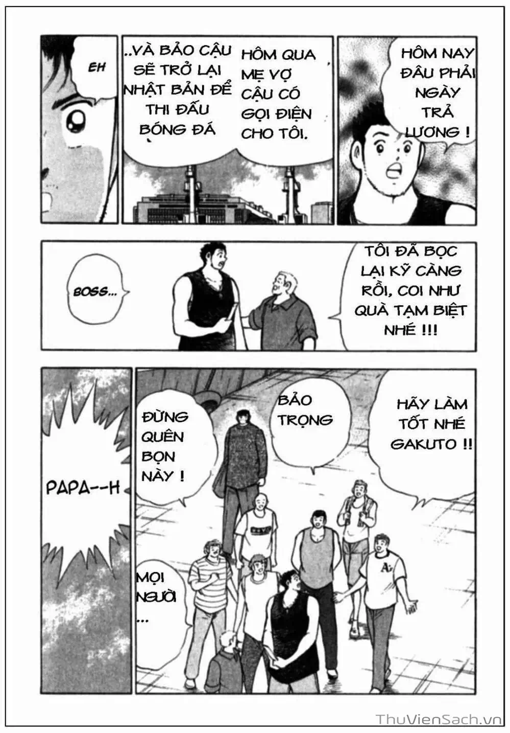 Truyện Tranh Tsubasa - Giấc Mơ Hoàng Kim trang 4
