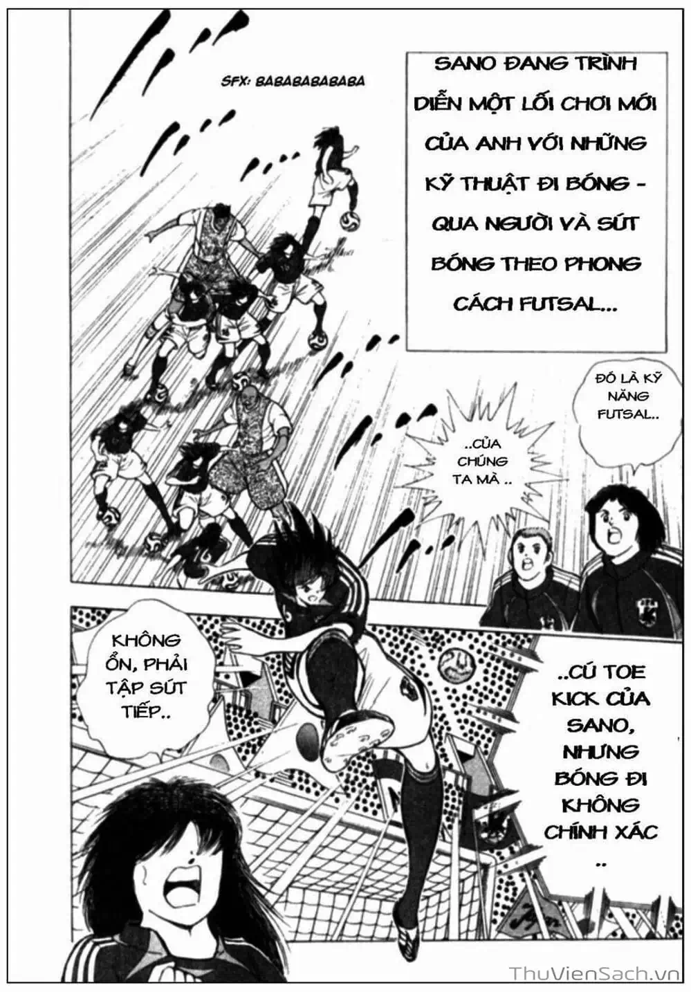 Truyện Tranh Tsubasa - Giấc Mơ Hoàng Kim trang 4