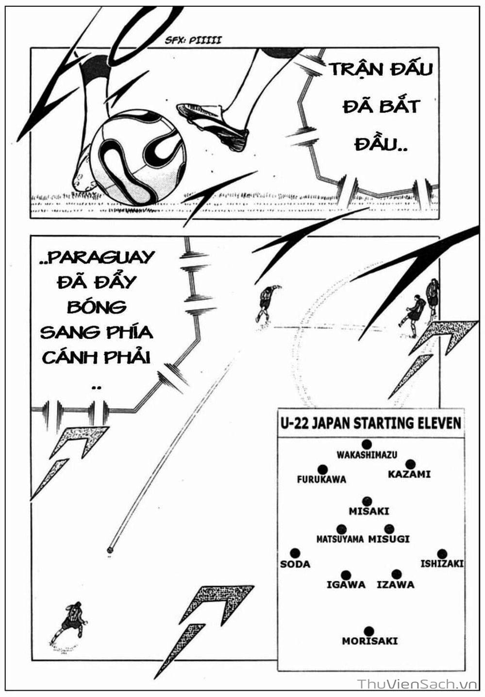 Truyện Tranh Tsubasa - Giấc Mơ Hoàng Kim trang 4