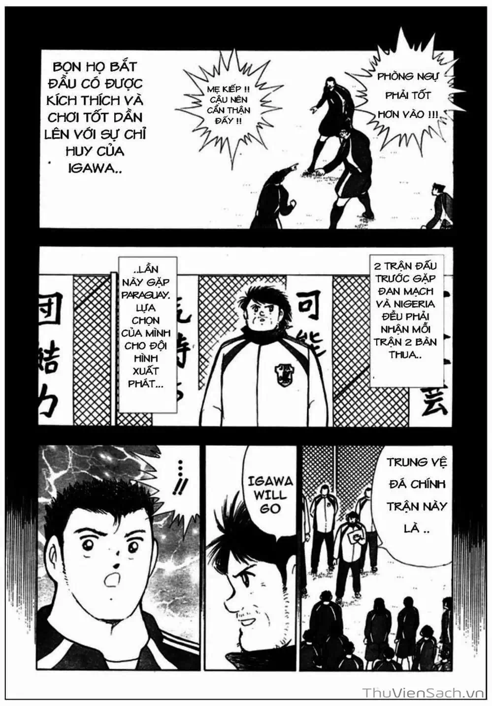 Truyện Tranh Tsubasa - Giấc Mơ Hoàng Kim trang 4