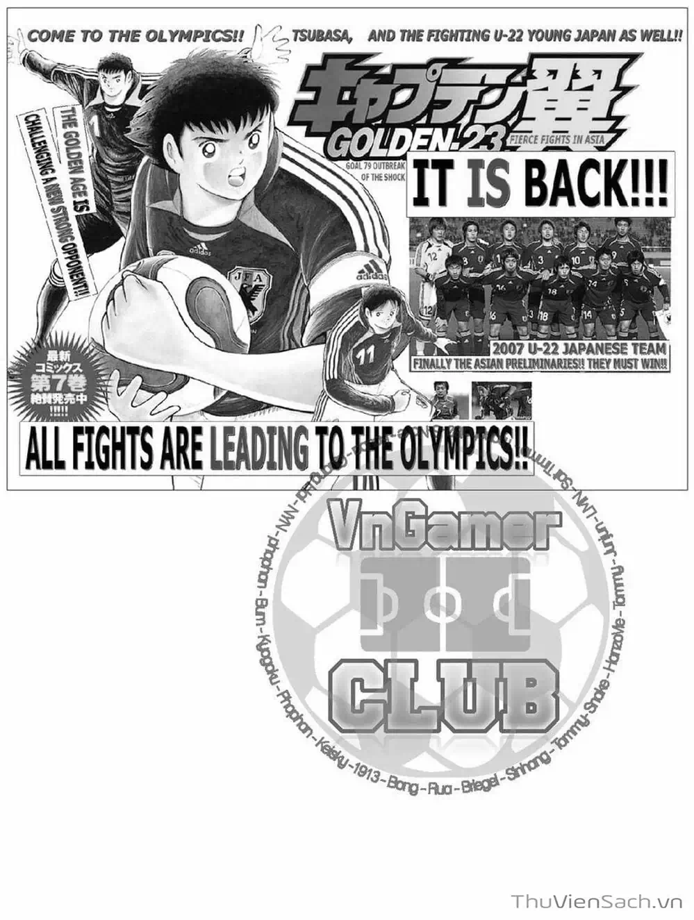 Truyện Tranh Tsubasa - Giấc Mơ Hoàng Kim trang 4