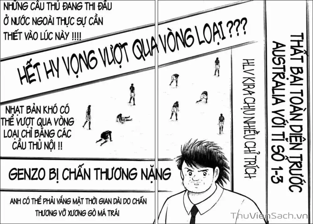 Truyện Tranh Tsubasa - Giấc Mơ Hoàng Kim trang 4