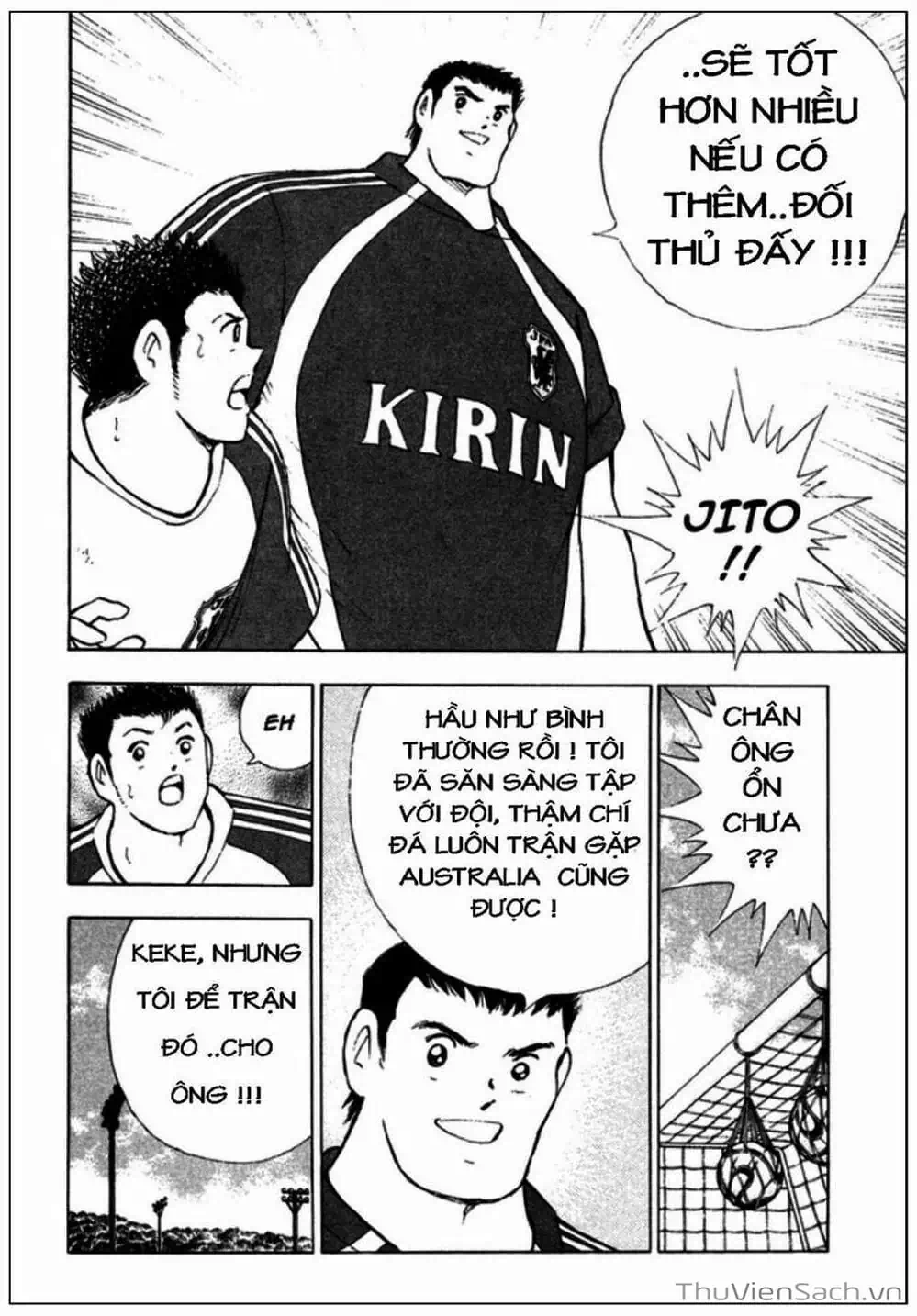Truyện Tranh Tsubasa - Giấc Mơ Hoàng Kim trang 4