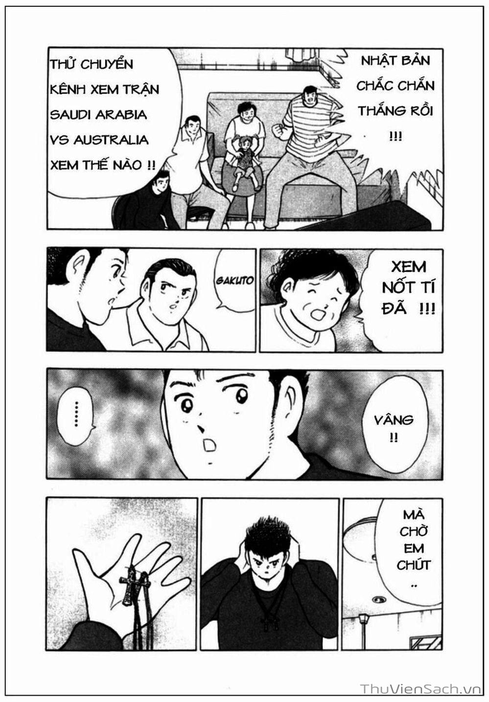 Truyện Tranh Tsubasa - Giấc Mơ Hoàng Kim trang 4