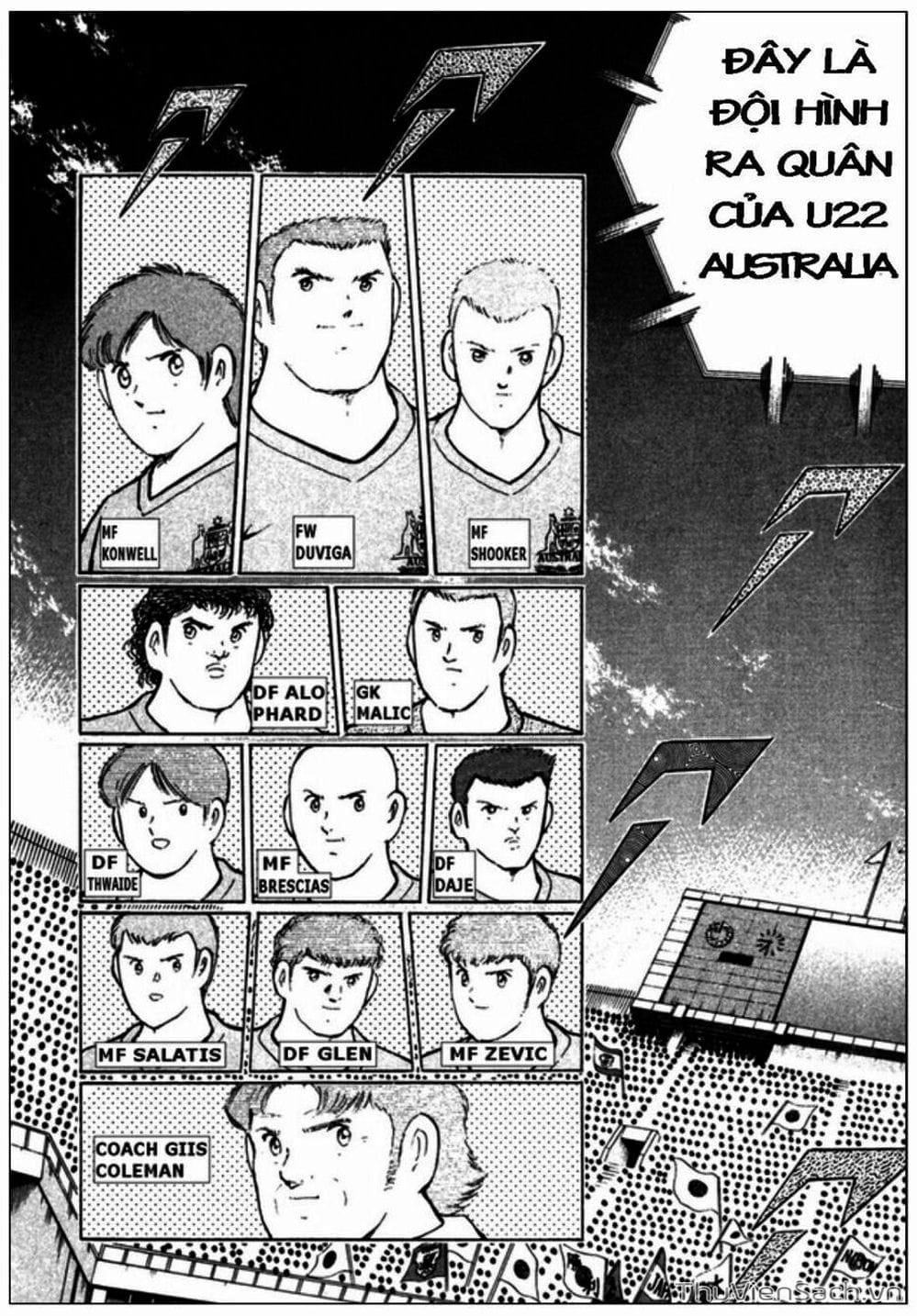 Truyện Tranh Tsubasa - Giấc Mơ Hoàng Kim trang 4