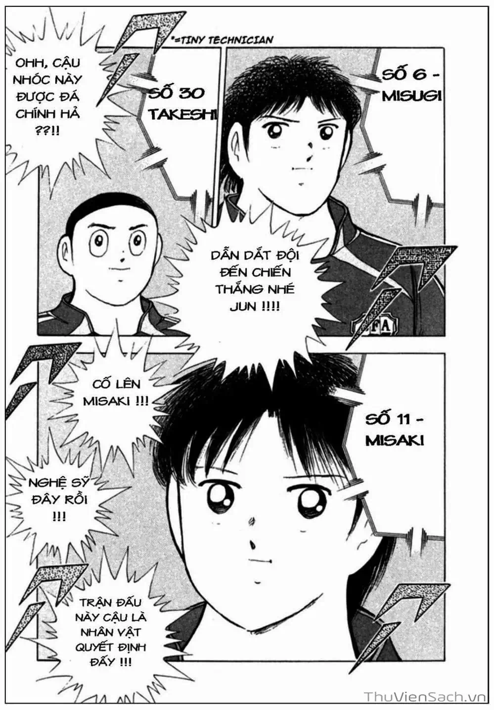 Truyện Tranh Tsubasa - Giấc Mơ Hoàng Kim trang 4