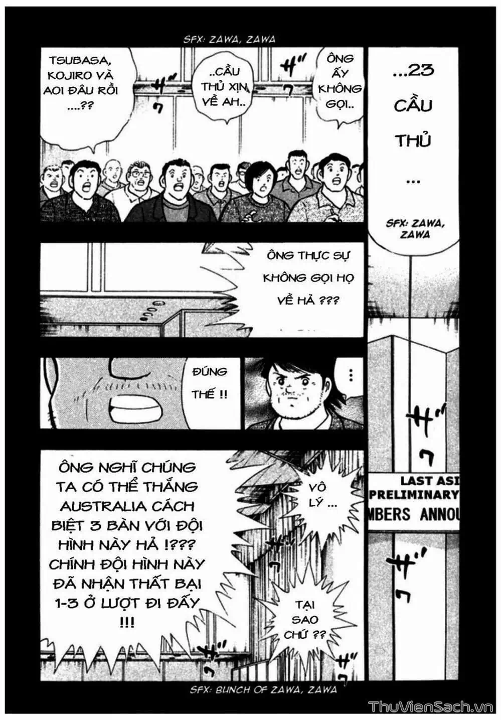 Truyện Tranh Tsubasa - Giấc Mơ Hoàng Kim trang 4