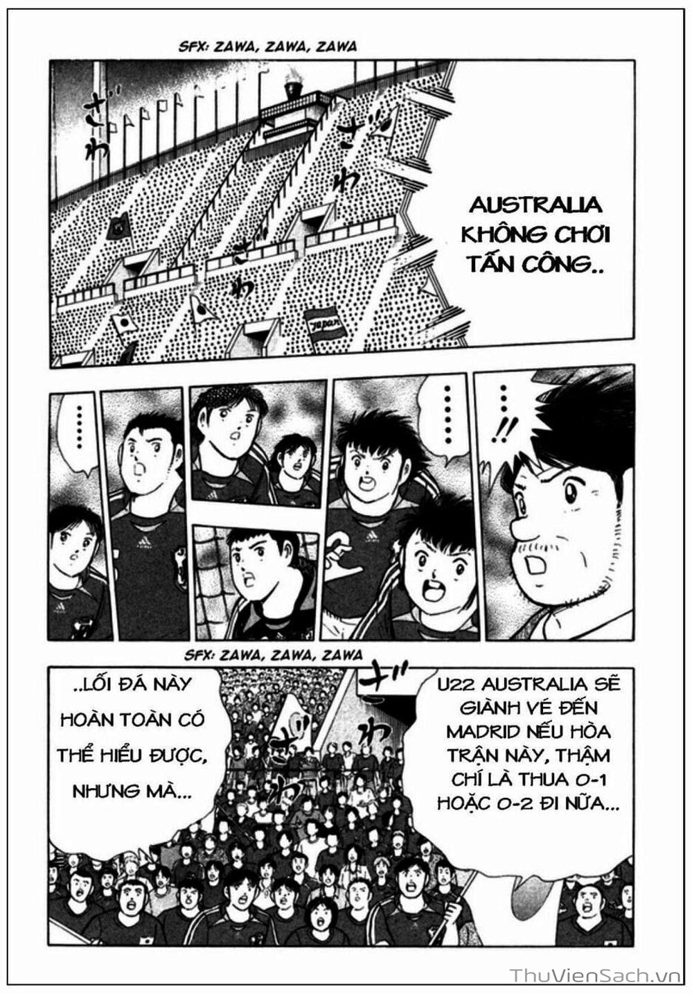 Truyện Tranh Tsubasa - Giấc Mơ Hoàng Kim trang 4