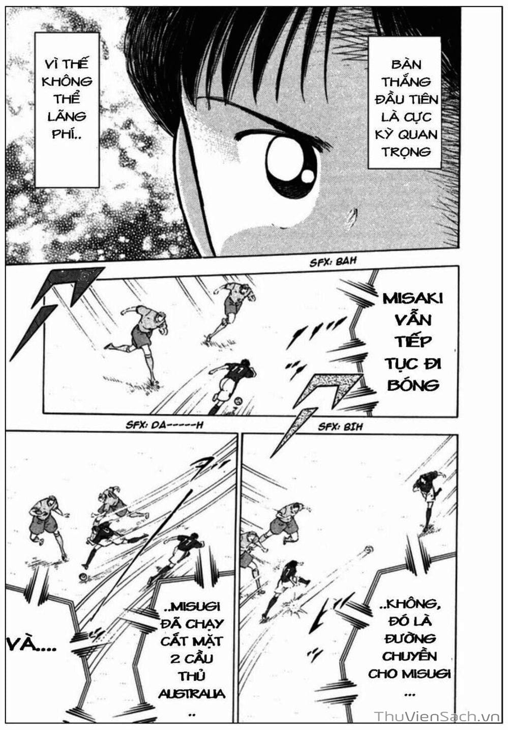 Truyện Tranh Tsubasa - Giấc Mơ Hoàng Kim trang 4