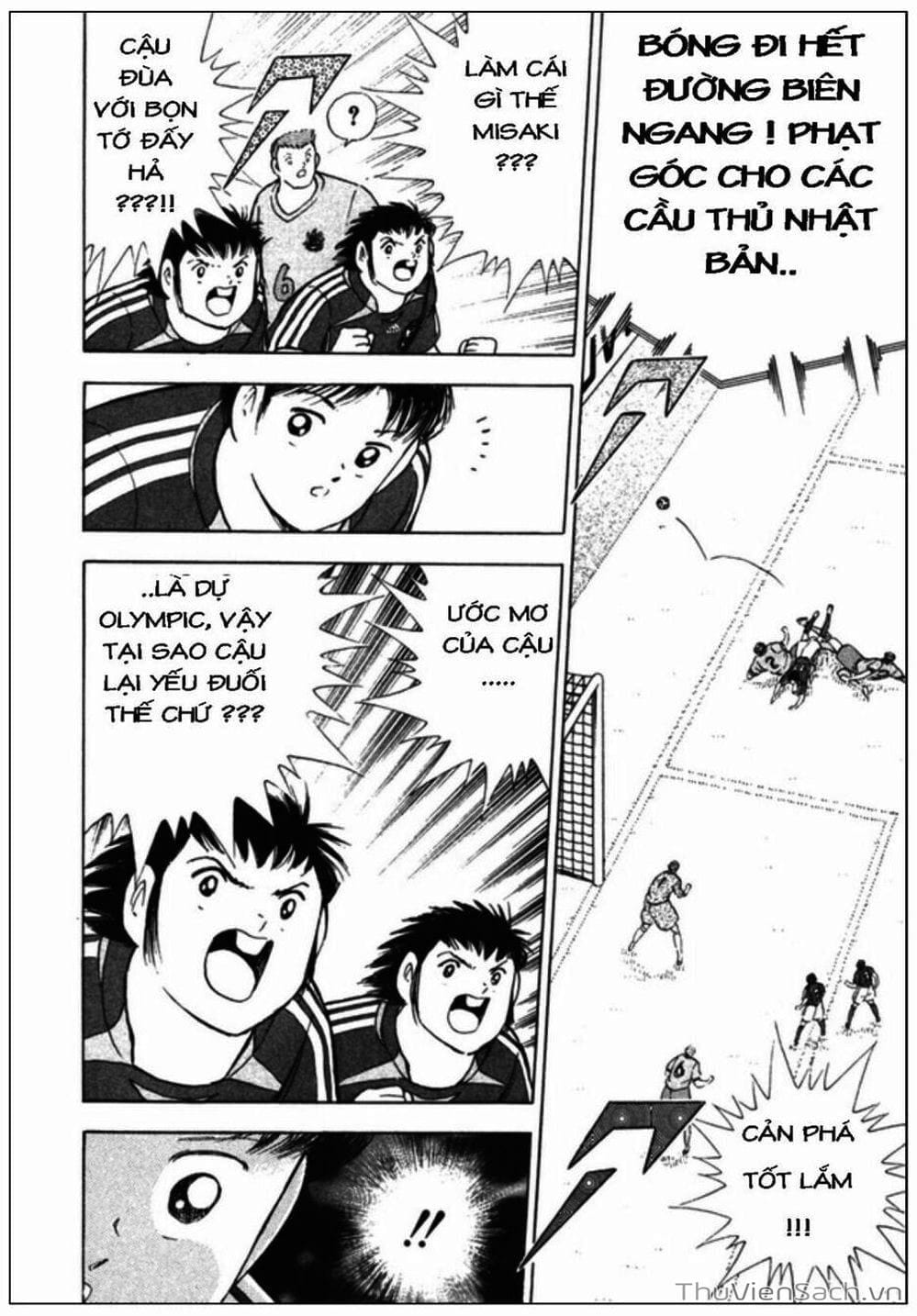 Truyện Tranh Tsubasa - Giấc Mơ Hoàng Kim trang 4