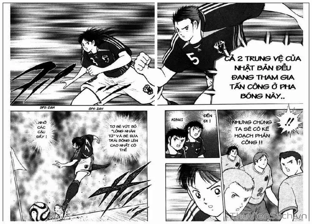 Truyện Tranh Tsubasa - Giấc Mơ Hoàng Kim trang 4