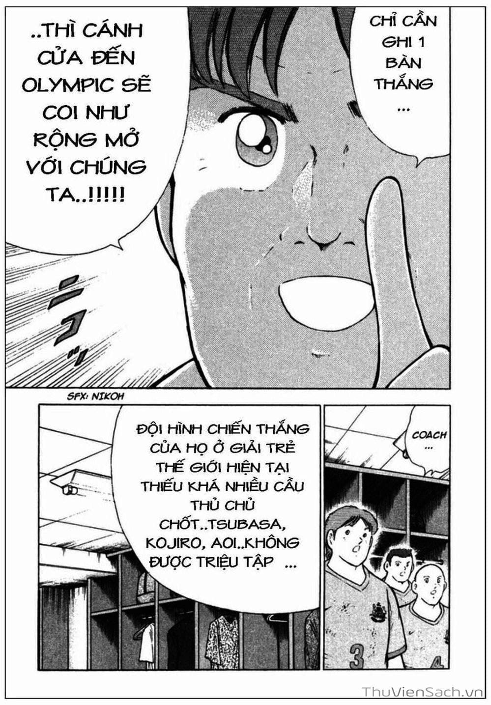 Truyện Tranh Tsubasa - Giấc Mơ Hoàng Kim trang 4