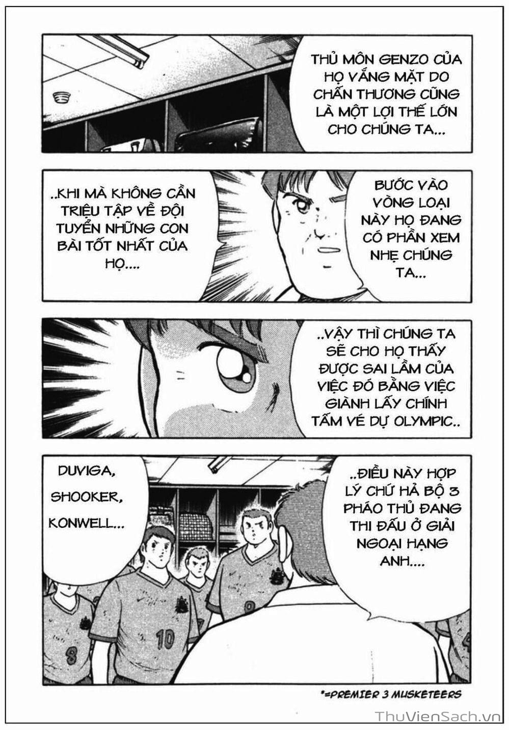 Truyện Tranh Tsubasa - Giấc Mơ Hoàng Kim trang 4