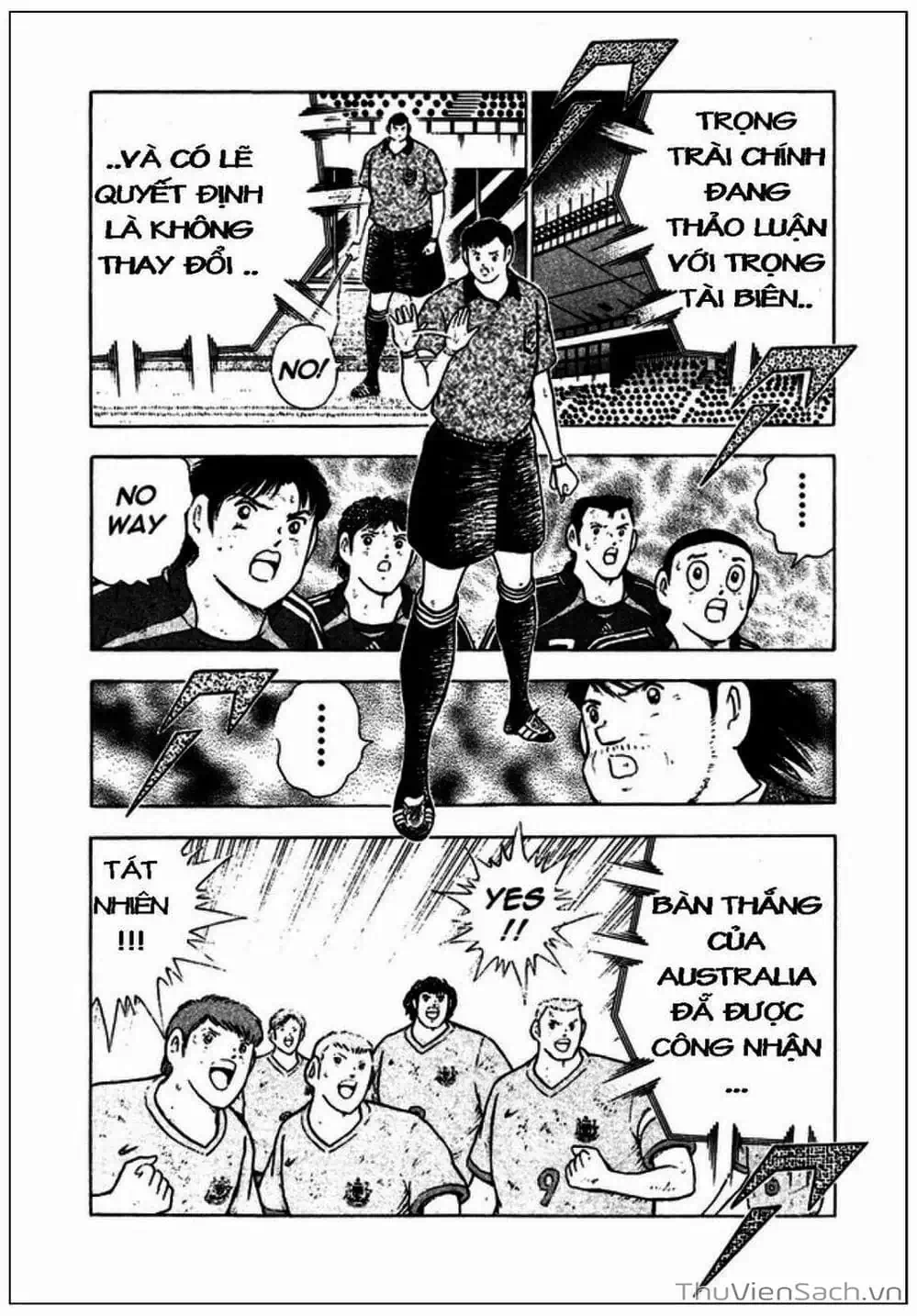 Truyện Tranh Tsubasa - Giấc Mơ Hoàng Kim trang 4