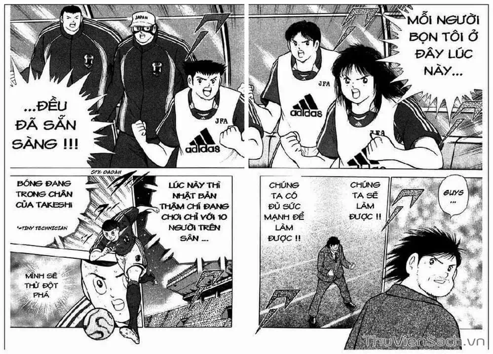 Truyện Tranh Tsubasa - Giấc Mơ Hoàng Kim trang 4