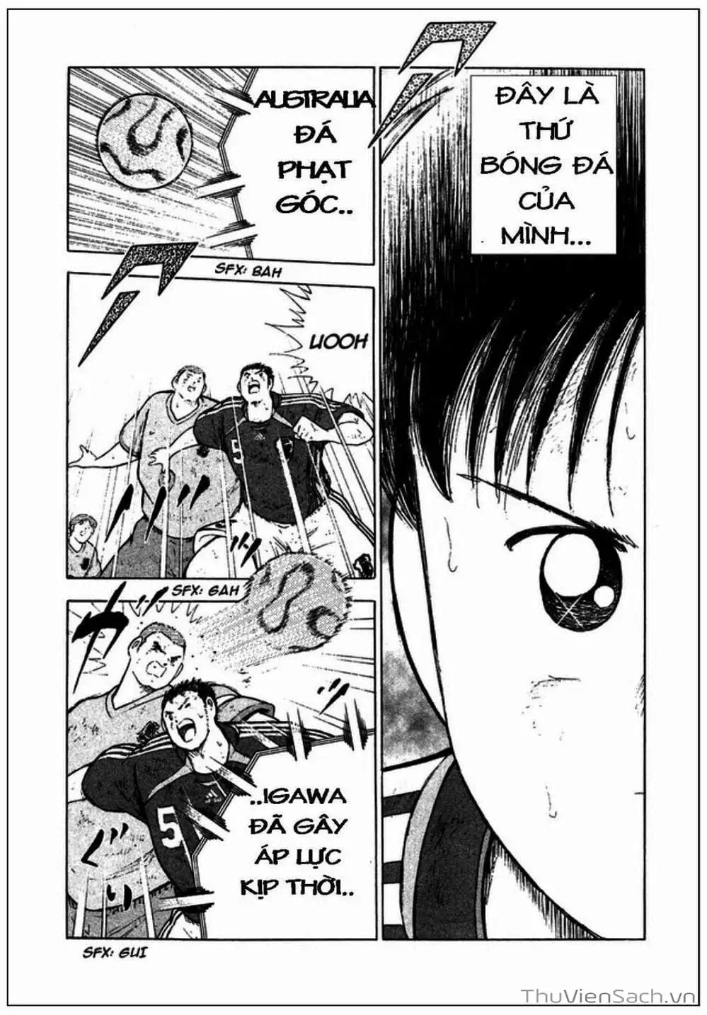 Truyện Tranh Tsubasa - Giấc Mơ Hoàng Kim trang 4