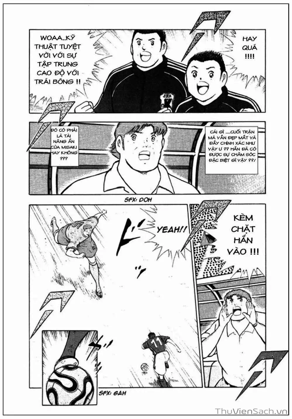 Truyện Tranh Tsubasa - Giấc Mơ Hoàng Kim trang 4