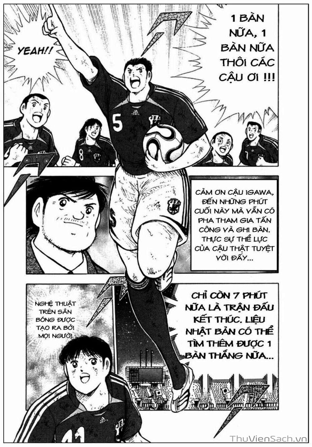 Truyện Tranh Tsubasa - Giấc Mơ Hoàng Kim trang 4