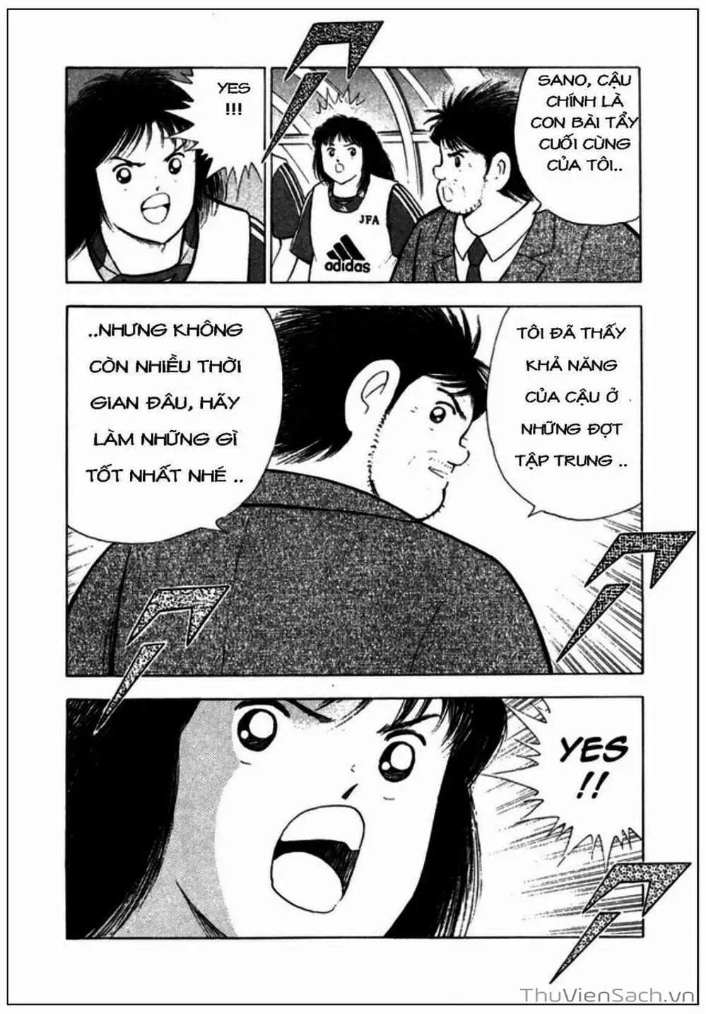 Truyện Tranh Tsubasa - Giấc Mơ Hoàng Kim trang 4