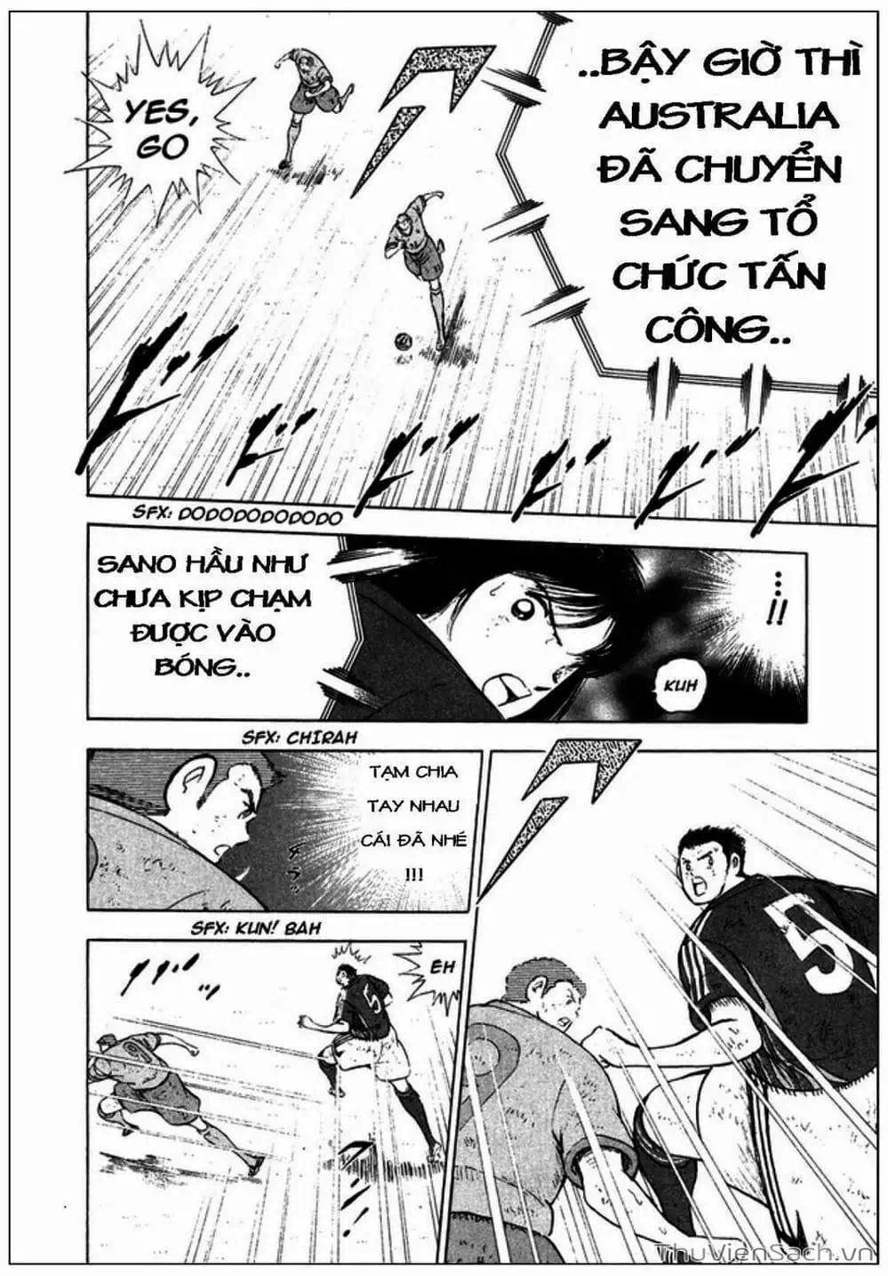 Truyện Tranh Tsubasa - Giấc Mơ Hoàng Kim trang 4