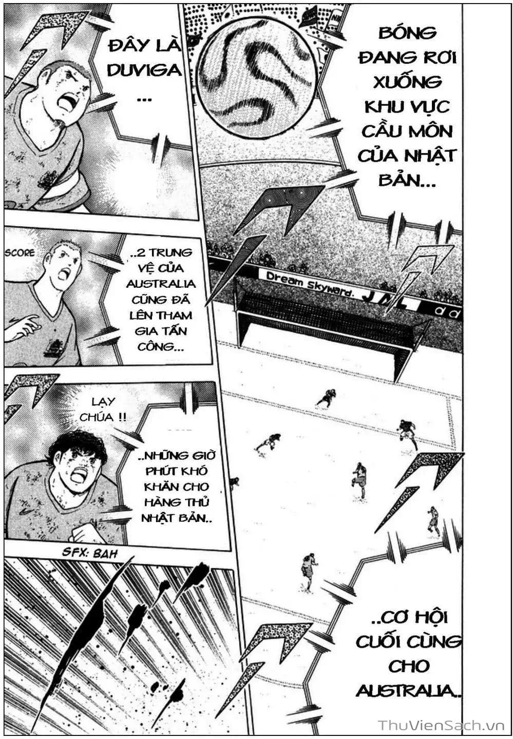 Truyện Tranh Tsubasa - Giấc Mơ Hoàng Kim trang 4