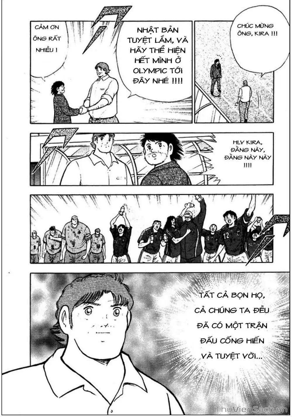 Truyện Tranh Tsubasa - Giấc Mơ Hoàng Kim trang 4