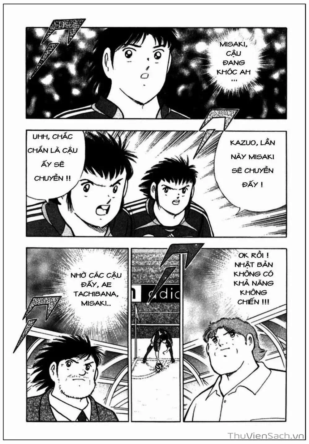 Truyện Tranh Tsubasa - Giấc Mơ Hoàng Kim trang 4