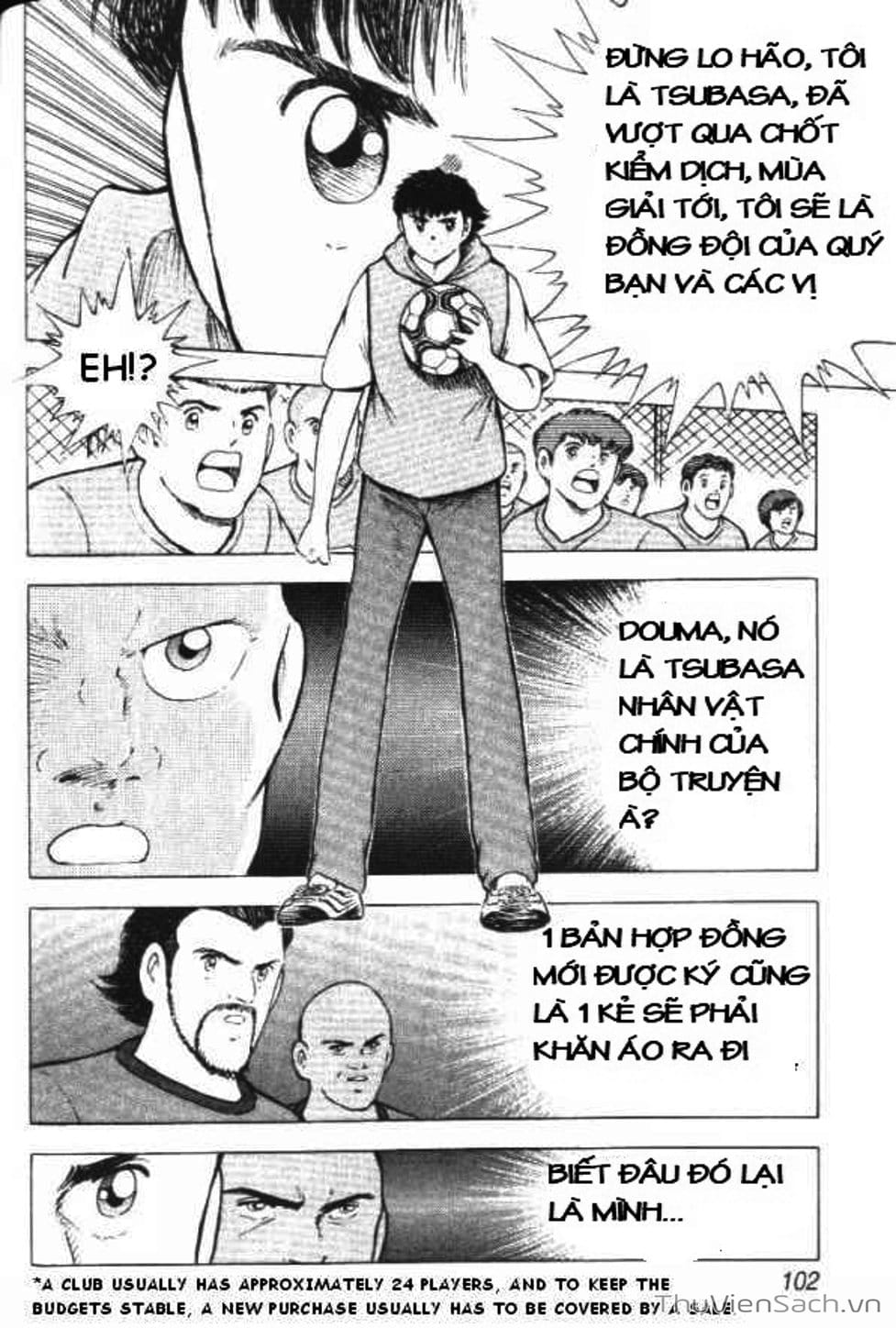 Truyện Tranh Tsubasa - Đường Tới 2002 trang 4