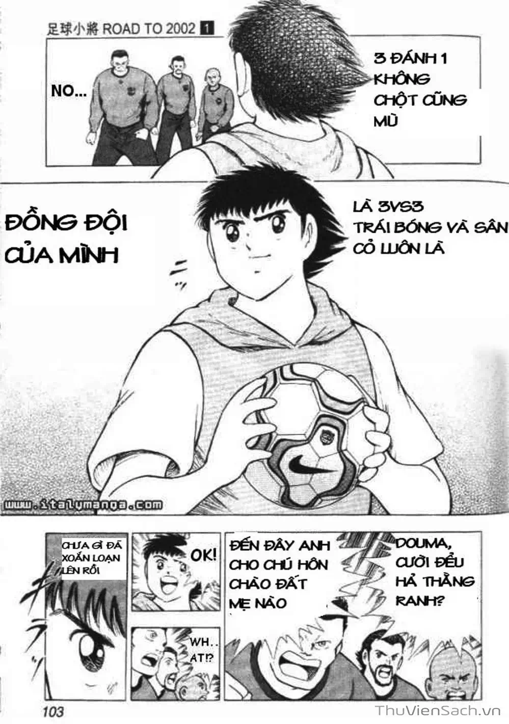 Truyện Tranh Tsubasa - Đường Tới 2002 trang 4