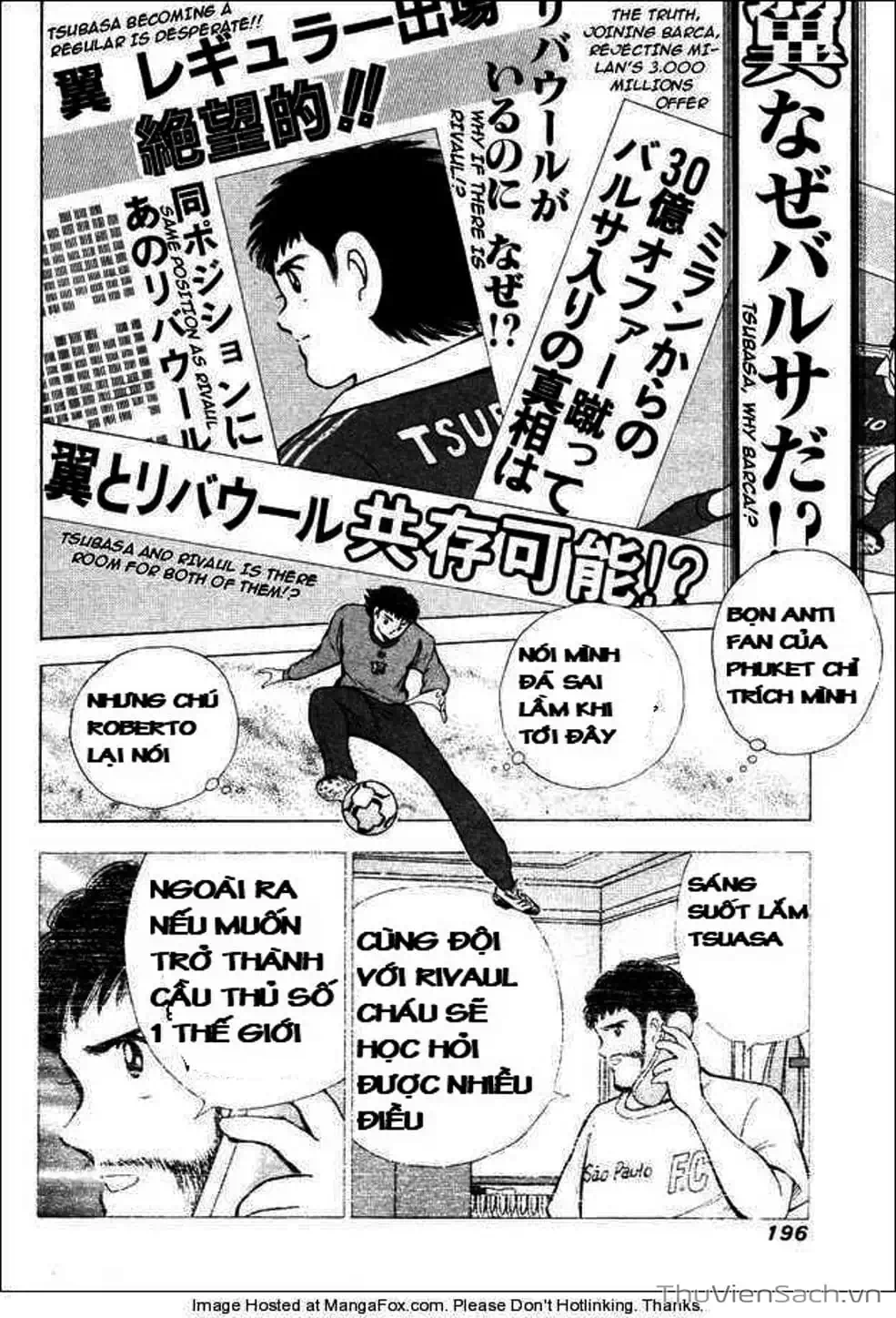 Truyện Tranh Tsubasa - Đường Tới 2002 trang 4