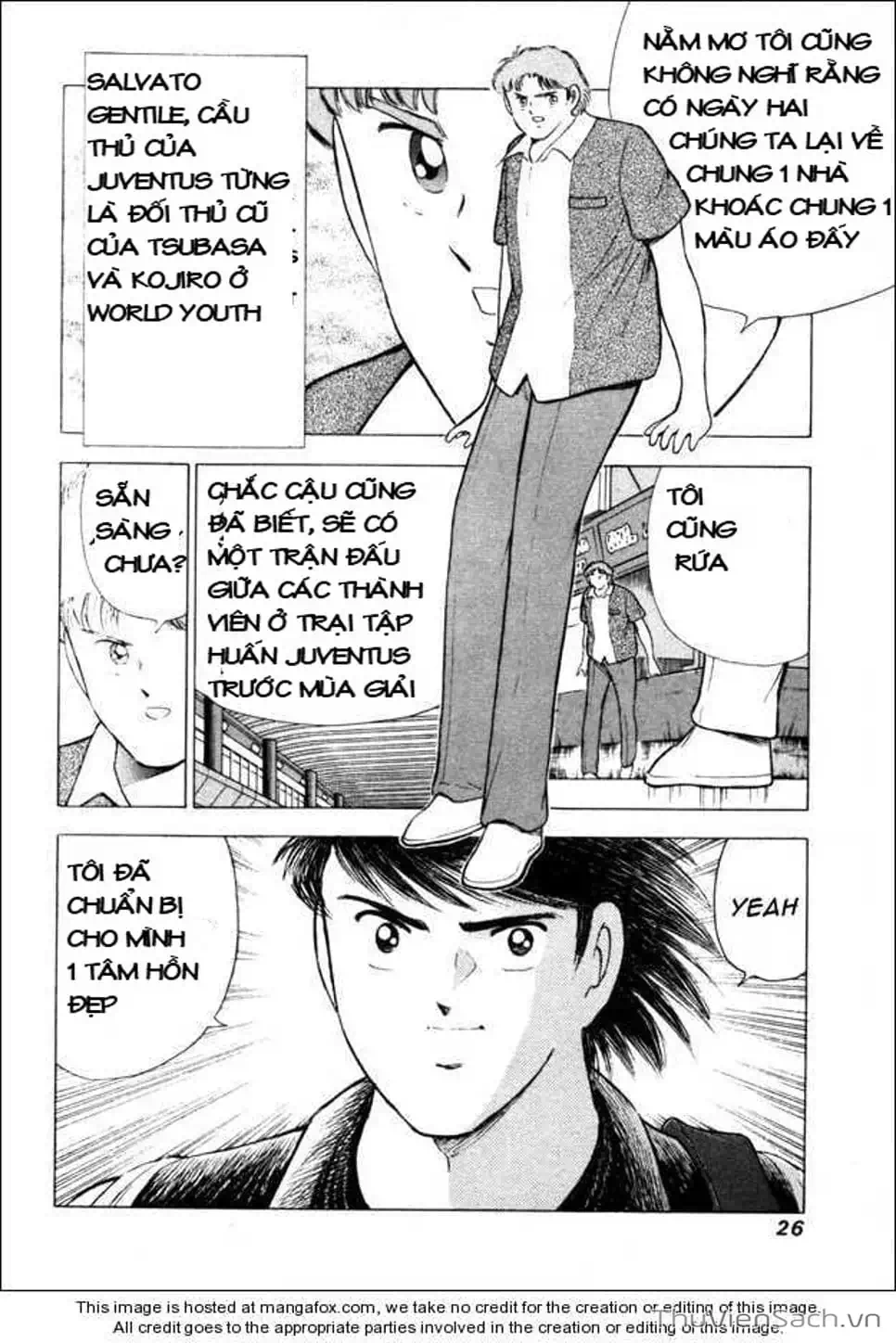 Truyện Tranh Tsubasa - Đường Tới 2002 trang 4