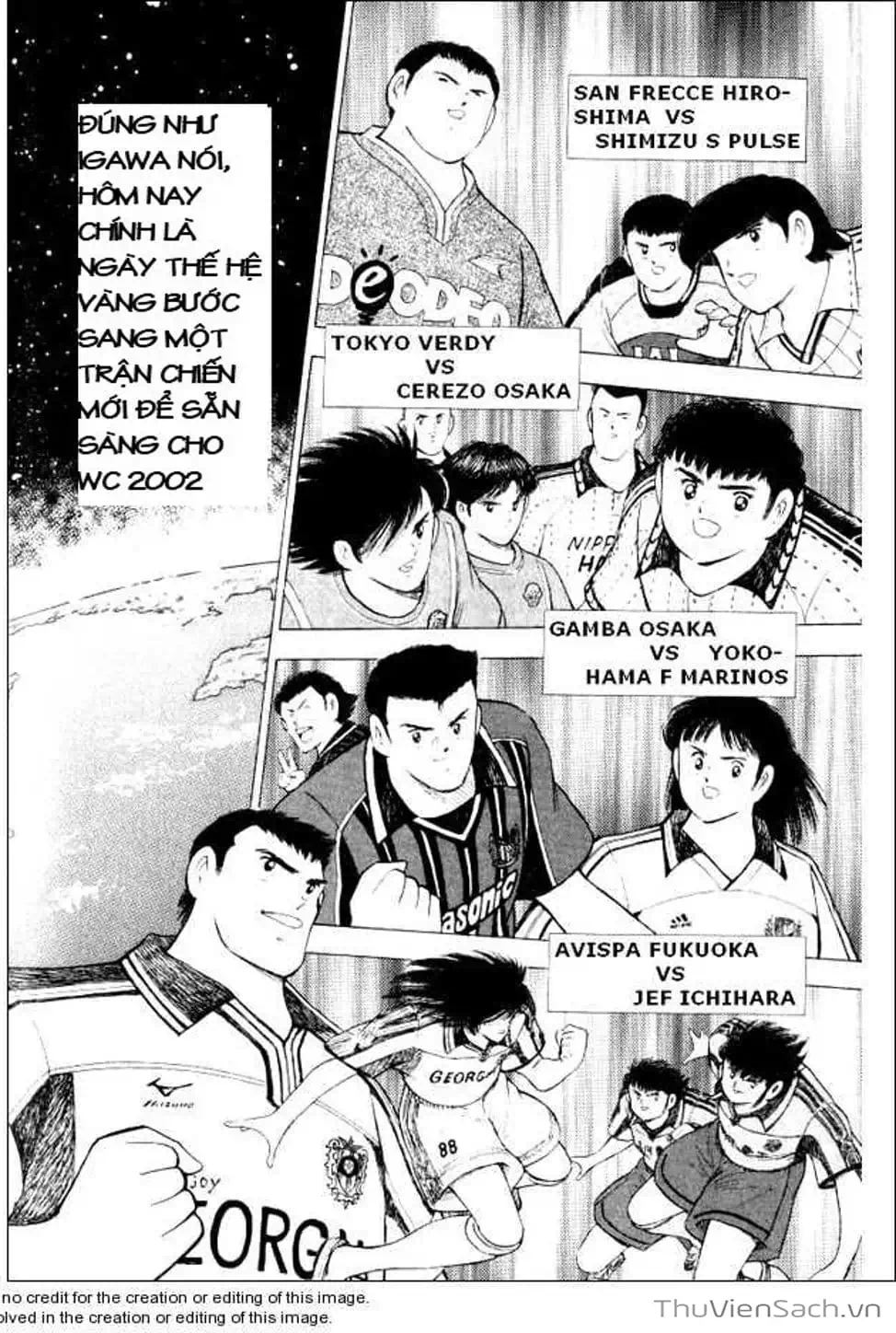 Truyện Tranh Tsubasa - Đường Tới 2002 trang 4