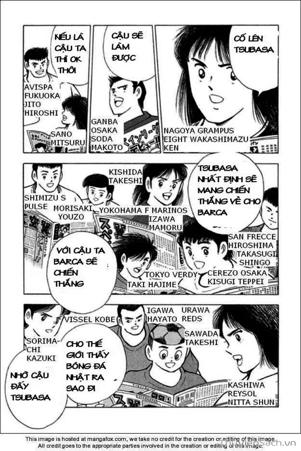 Truyện Tranh Tsubasa - Đường Tới 2002 trang 4