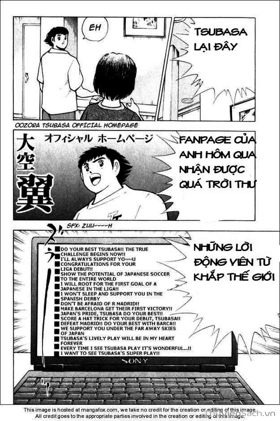 Truyện Tranh Tsubasa - Đường Tới 2002 trang 4