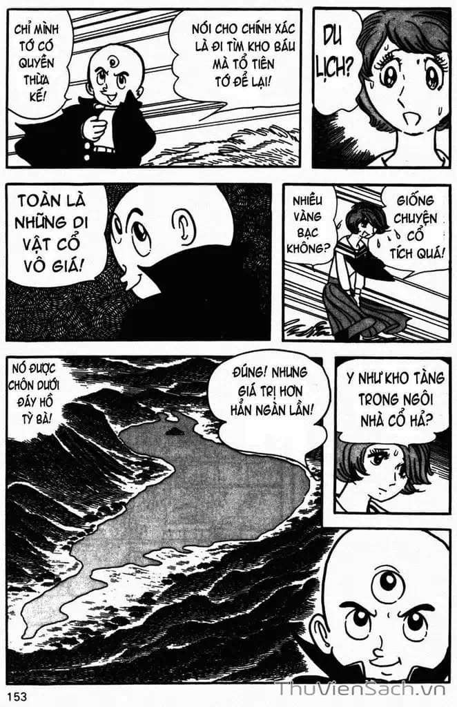 Truyện Tranh Cậu Bé Ba Mắt - Mitsume Ga Tooru trang 5