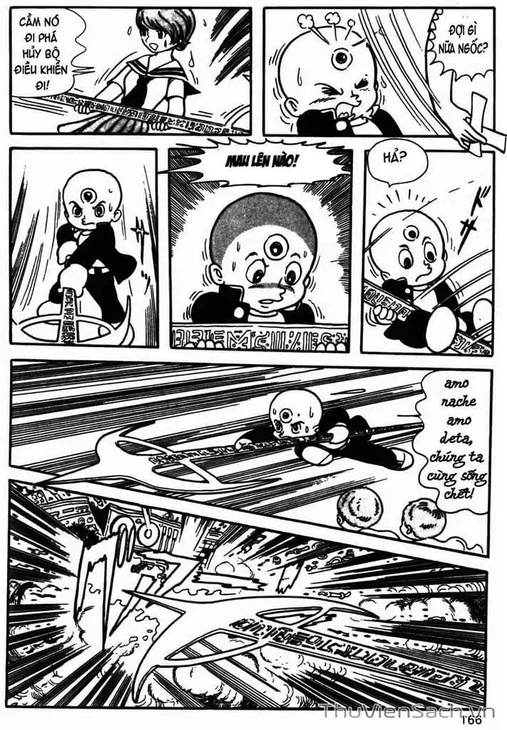 Truyện Tranh Cậu Bé Ba Mắt - Mitsume Ga Tooru trang 5