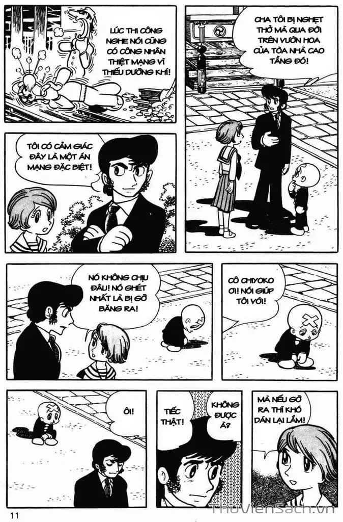 Truyện Tranh Cậu Bé Ba Mắt - Mitsume Ga Tooru trang 5