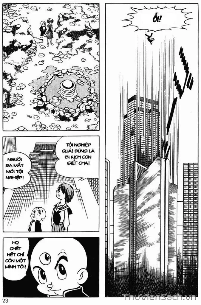 Truyện Tranh Cậu Bé Ba Mắt - Mitsume Ga Tooru trang 5