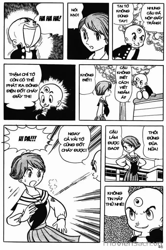 Truyện Tranh Cậu Bé Ba Mắt - Mitsume Ga Tooru trang 5