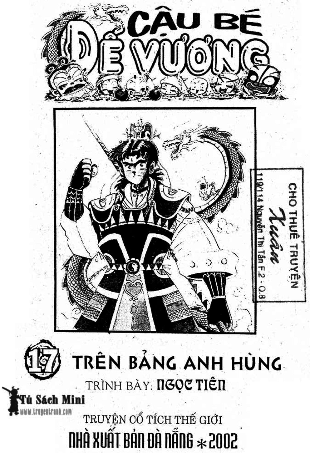 Truyện Tranh Cậu Bé Đế Vương trang 5