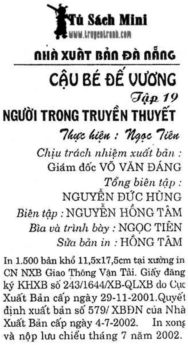 Truyện Tranh Cậu Bé Đế Vương trang 5