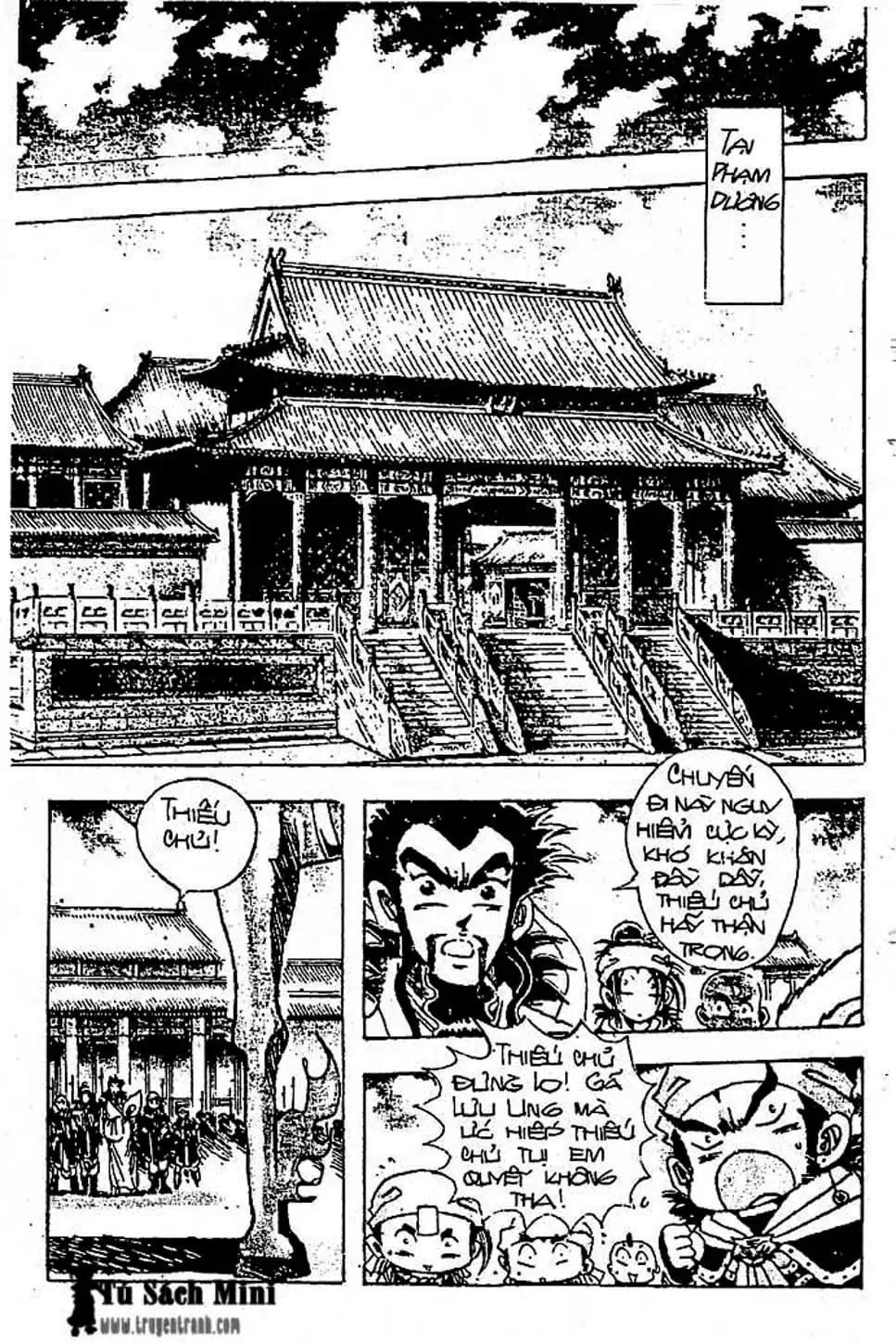 Truyện Tranh Cậu Bé Đế Vương trang 5