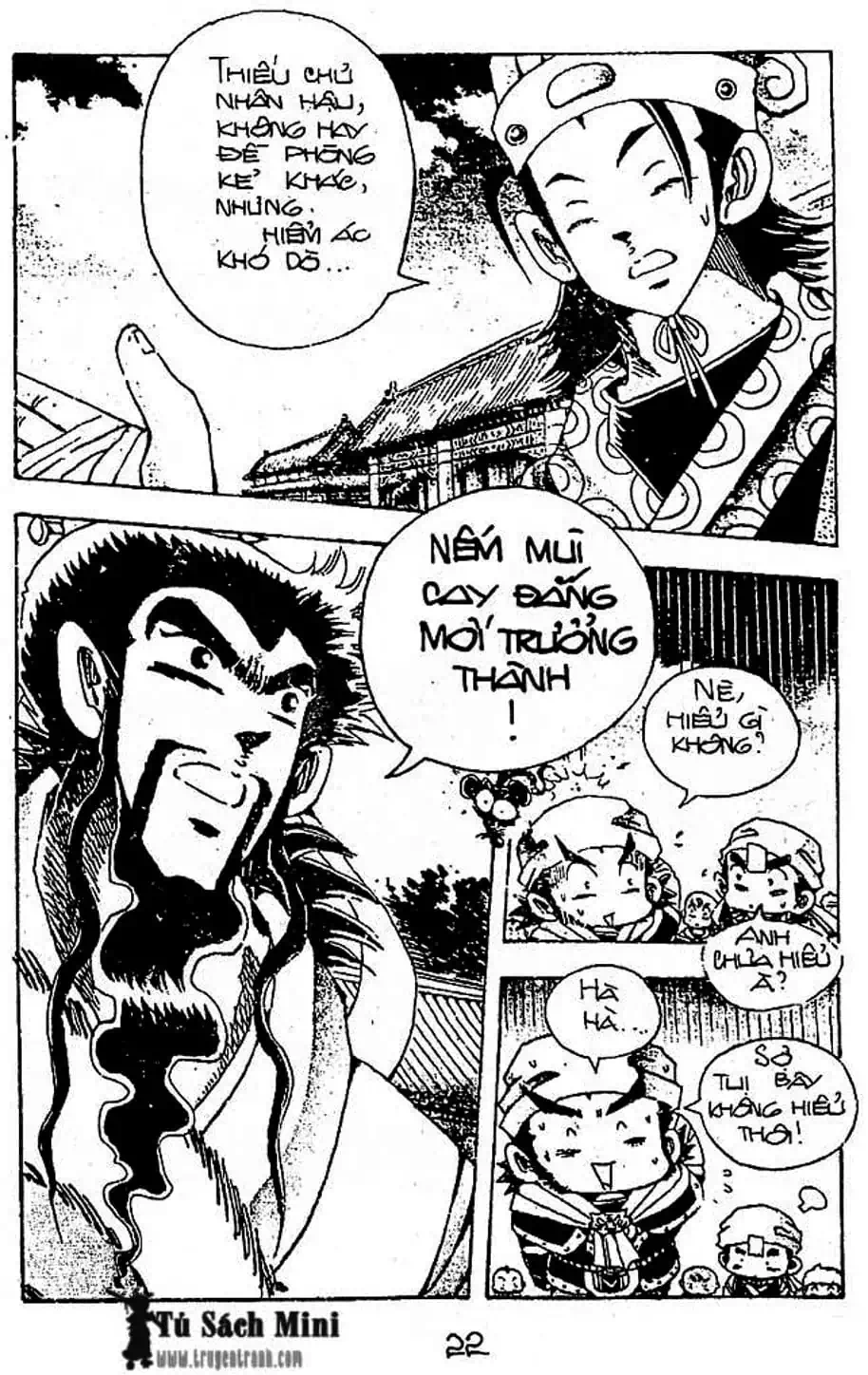 Truyện Tranh Cậu Bé Đế Vương trang 5