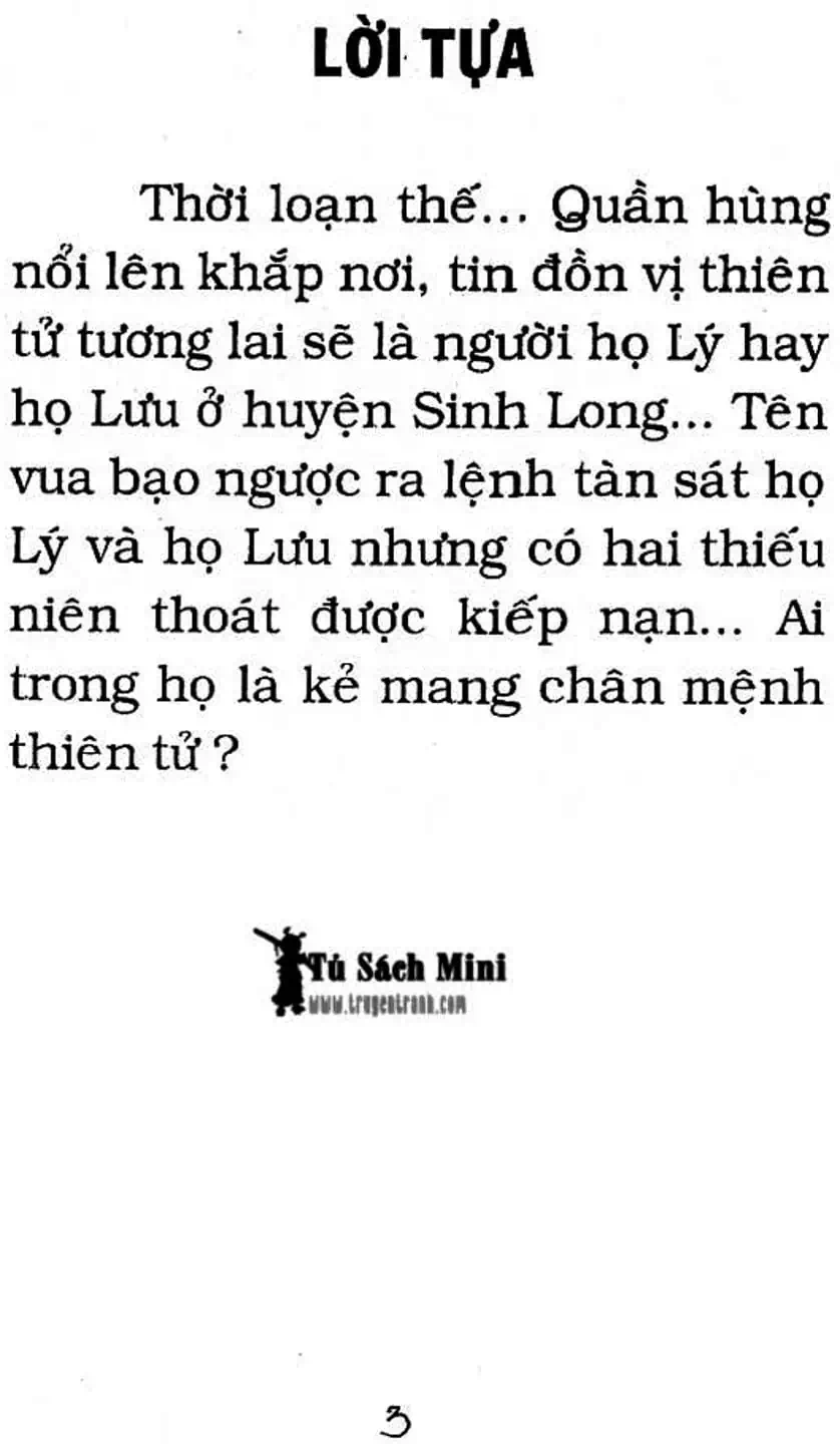 Truyện Tranh Cậu Bé Đế Vương trang 5