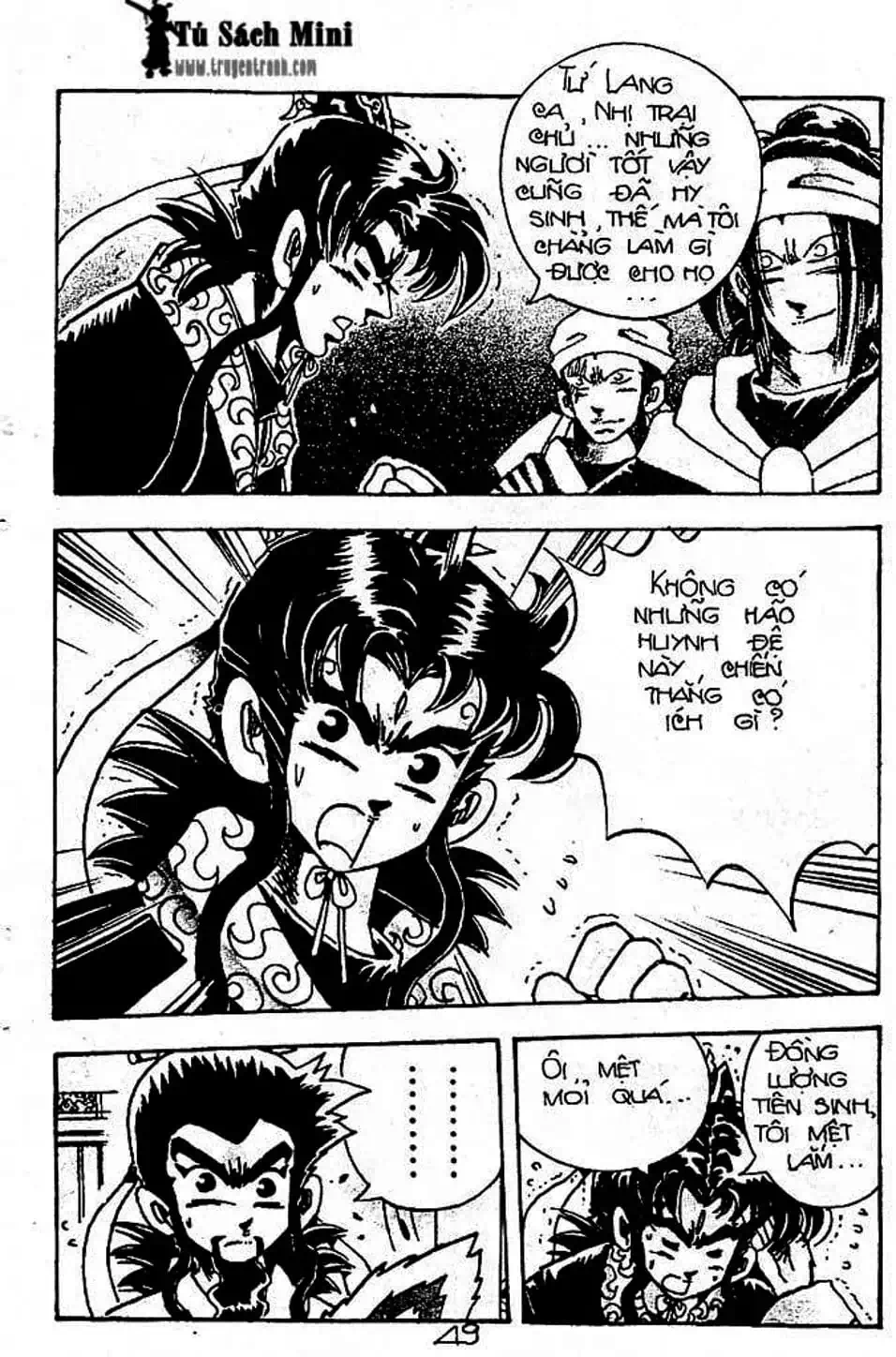 Truyện Tranh Cậu Bé Đế Vương trang 5